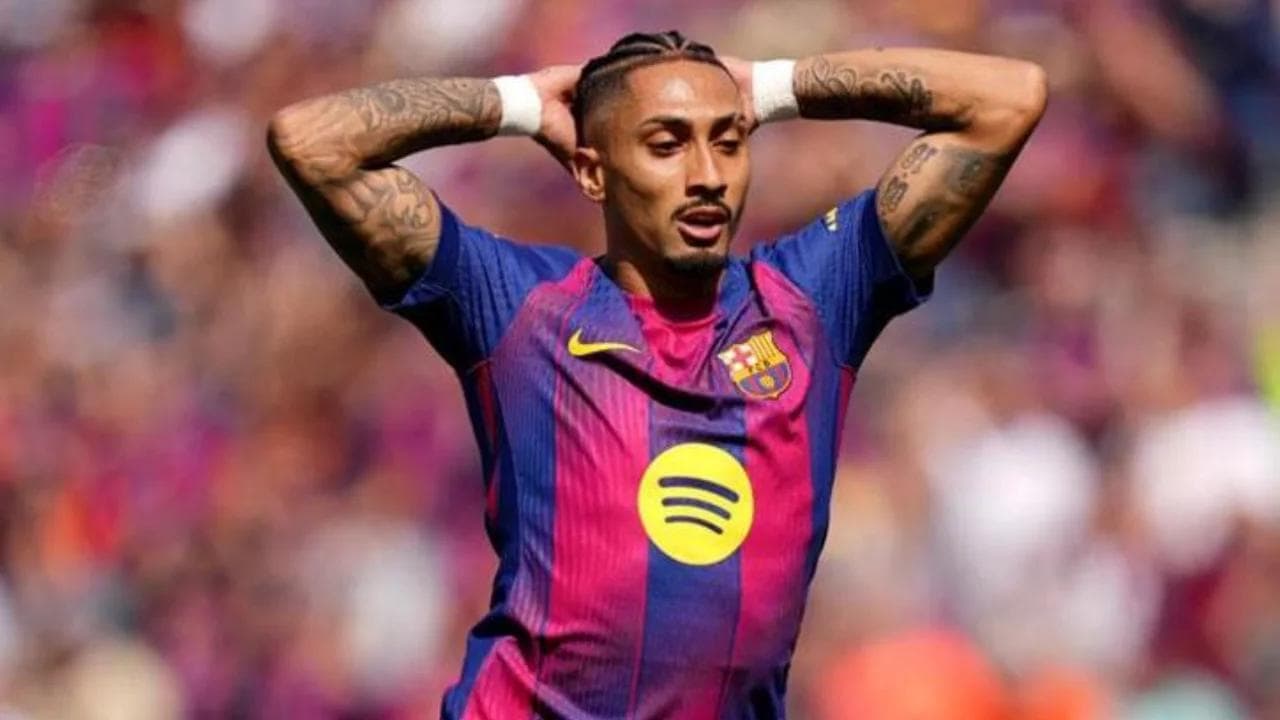 Barcelona'ya Raphinha'dan Kötü Haber: 5 Hafta Sahalardan Uzak Kalacak