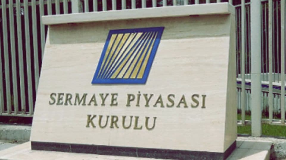 Sermaye Piyasası Kurulu (SPK) tabelası.